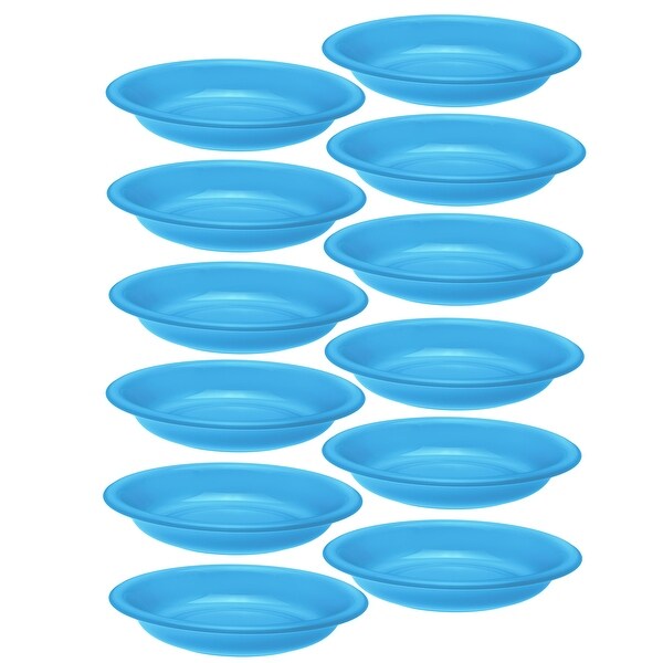 Plastic Plate 15Ounce Microwavable Dishwasher Safe Bed Bath
